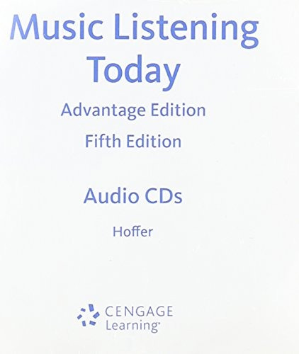 4cd Set For Hoffers Music Listening Today, Cengage Advantage