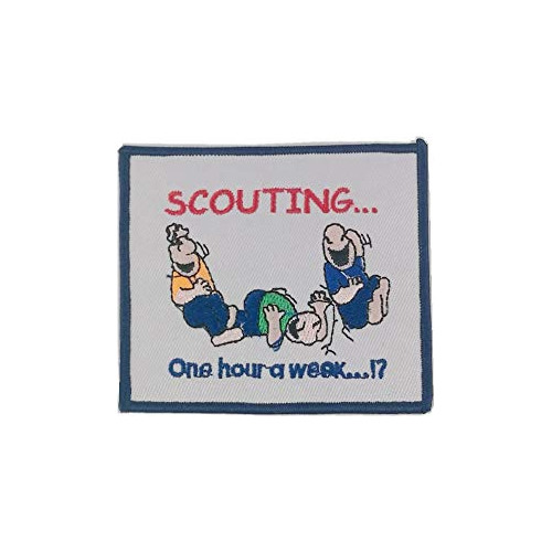 Parche Bordado De Meme De Boy Scouts Scouting  Una Hora...