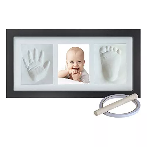 Fundición de manos y pies de bebé / marco de AMOR / impresión y huella de  la mano