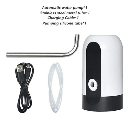 Imagen 2 de 7 de Bomba Dispensadora De Agua Eléctrica Con Carga Usb