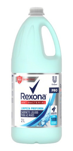 Sabonete Liq 2l Rexona Antibacterial Pro Limpeza Profunda