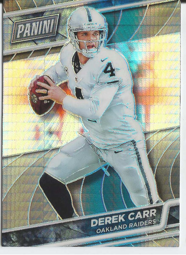 2016 Panini The National Vip Prizm Derek Carr Qb Raiders