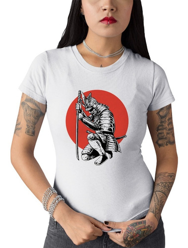 Blusa De Samurai Japones Con Katana De Moda P/regalo