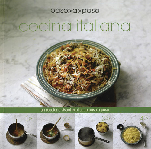 Libro Cocina Italiana. Paso A Paso Lku