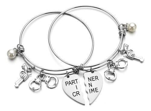 Vonluxy Best Friend Partner In Crime Pulseras Para 2-amistad