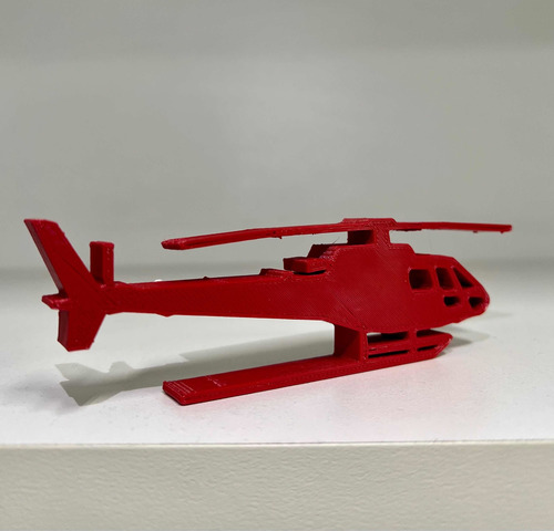 Souvenir Helicóptero Miniatura Esquilo As350 Diversas Cores