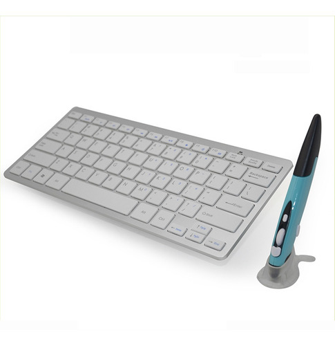 2.4g Teclado Sem Fio E Mouse Combo Caneta De Toque Rato