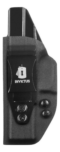 Coldre Kydex Invictus Glock G17 G22 Canhoto Standard Velado