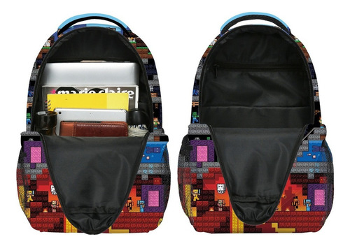 Mine & Craft Mochila Escolar Viaje Computador Portátil Bolsa #08