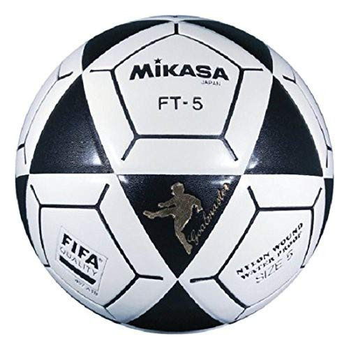 Mikasa Ft5 Goal Master - Balón De Fútbol (negro/blanco, T.