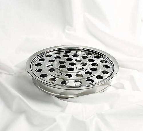 Bandeja De Acero Inoxidable Y Disco De Vasos Para Santa Cena Color Plateado