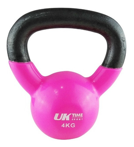 Mancuerna Rusa Kettlebell Rosada 4kg.