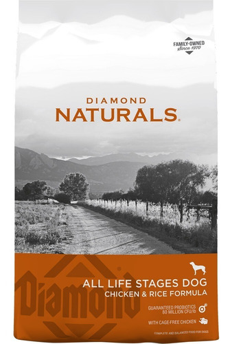 Alimento Diamond Naturals Para Perro All Life Stages 15kg 