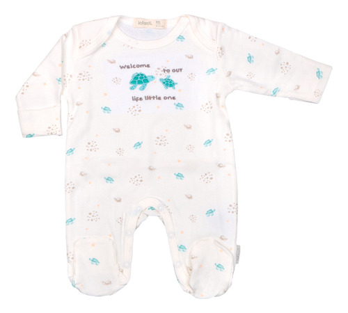Conjunto Ajuar Welcome 6 Piezas Unisex Algodón Infanti T25