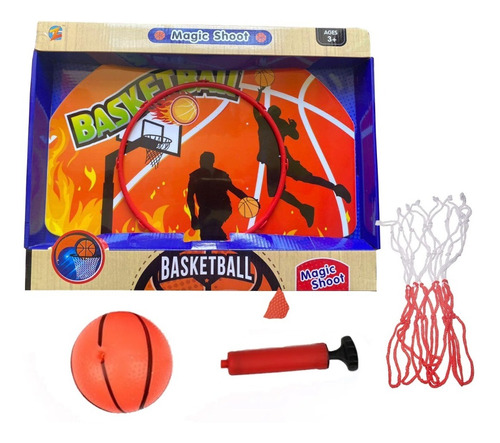 Tablero De Basketball Aro Basket Baloncesto Juguete Basquet