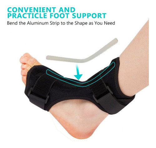 Ortesis Fija De Caída De Pie Para Fascitis Plantar 2pcs