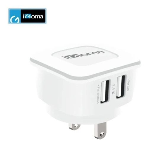 Cargador De Viaje Igoma Ch-50 Incluye Cable