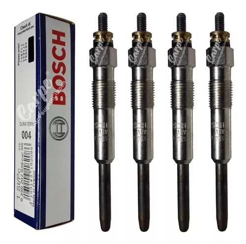 4 Bujias Precalentamiento Bosch Peugeot 206 1.9 Diesel Dw8