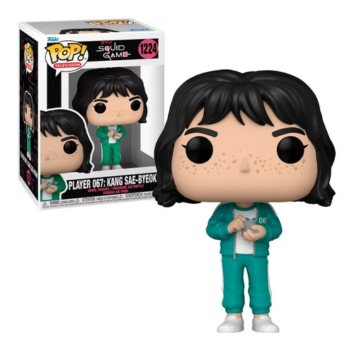 Funko Pop Round 6 Player 067 Kang Sae-byeok Squid Game #1224