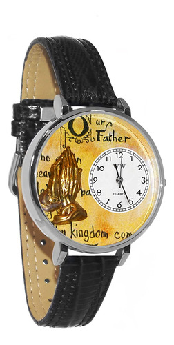 Whimsical Gifts Lord's Prayer 3d Watch | Gold Or Silver