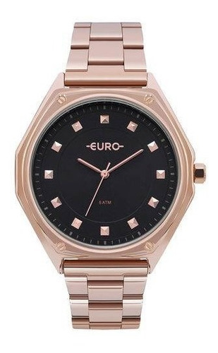 Relogio Euro Feminino Eu2035yoo/4p Rose Gold Analogico