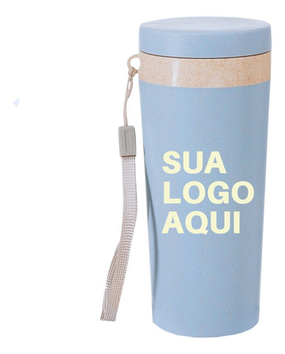 1000 Copos Ecológicos 350ml Personalizado Com A Sua Logo