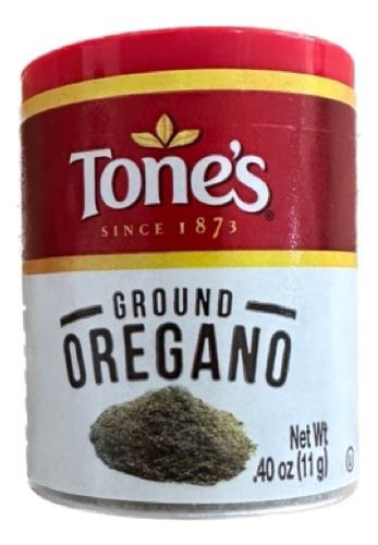 Tones Ground Oregano Molido 11g