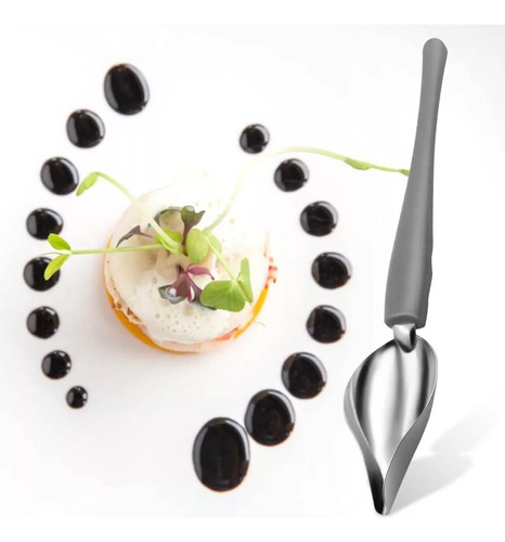2pz Cuchara Precisión Montaje Decoración Emplatado Chef