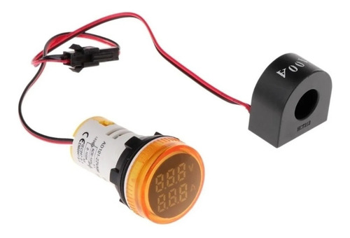 Imagen 2 de 3 de Voltímetro Amperimetro Digital 50-500v Ac 100a Zurich -pdiy-