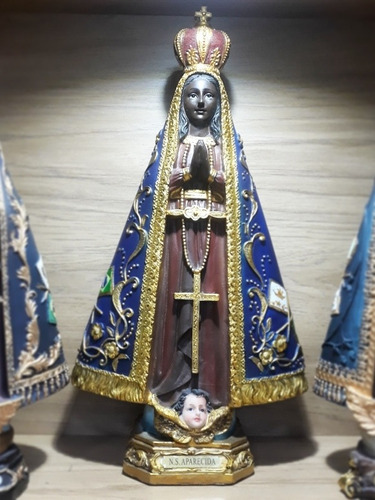 Nossa Senhora Aparecida 32cm Em Resina 