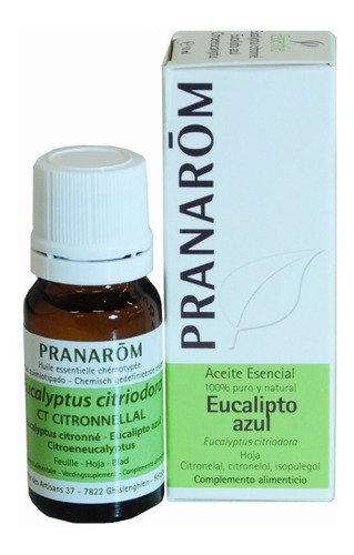 Aceite Esencial Pranarom Eucalipto Azul 10ml