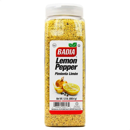Badia Condimento Pepper Pimienta Limón 680.4g