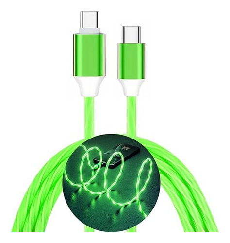 Cable Usb C A Usb C Cable De Carga Rápida 3.3ft 60w/3a Led T