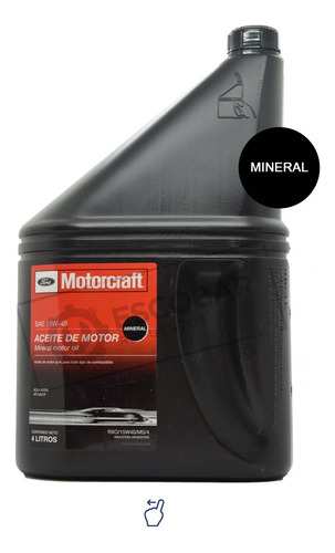 Aceite Ford Motorcraft 15w40 Mineral X 4 Lts