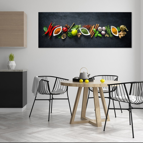 Especies Chiles 180x60 Canvas Cuadro Decorativo