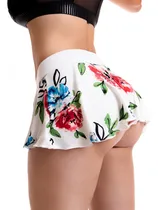 Comprar Falda Short Licra Colombiana Negra Mujer Faldas Midi Sexy 