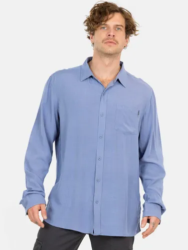 Camisa Ml Sunset Shore Azul Hombre Maui And Sons
