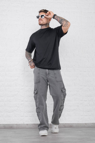 Pantalones Baggy Para Hombre - Estilo Casual