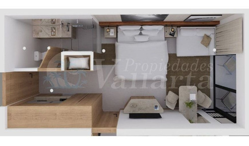 Imagen 14 de 15 de Departamento En Venta En Bucerias A 1 Calle De La Playa
