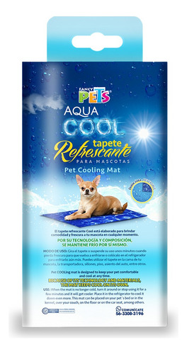 Tapete Refrescante Para Perros Xch Cool Mascotas Fancy Pets