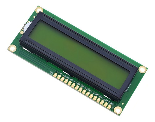 Display Lcd 16x2 Com Backlight Verde E Escrita Preta