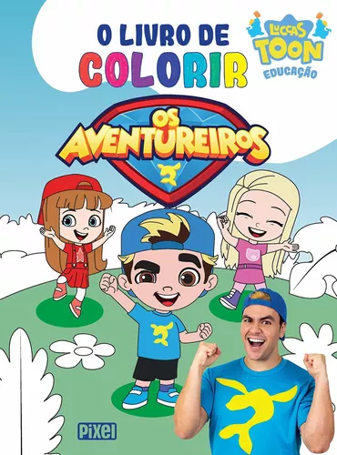 Viaje e dê cor ao mundo com o Luccas e a Gi 💙 O novo livro de colorir dos  seus irmãos favoritos já está disponível na pré-venda pelo site oficial  do