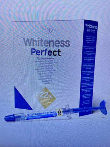 Whiteness Perfect 4 Jeringas Blanqueadoras Dental 22%