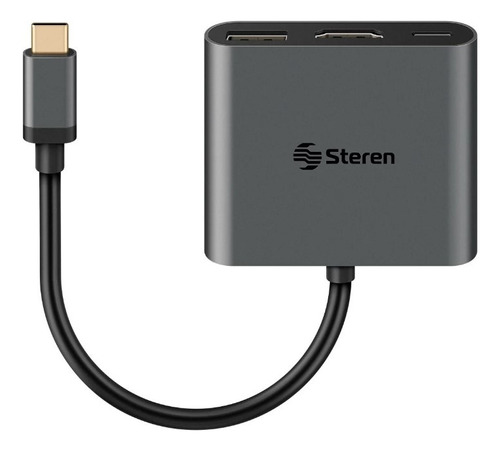 Adaptador Tipo Usb C Steren A Multipuerto Hdmi Usb 3.0 