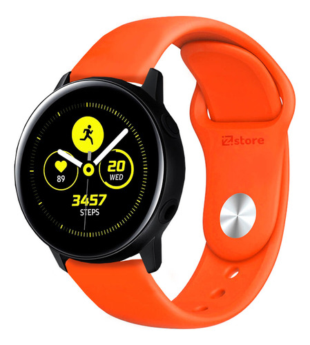 Correa Compatible Samsung Galaxy Watch Active Naranja Br 20m