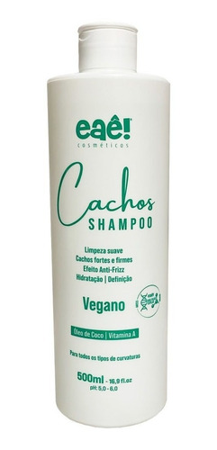 Passo 1 Eae Cosméticos Shampoo Do Kit Cachos 500ml