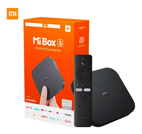 Xiaomi Mi Box S Android Tv 4k Ultra Hd Chromecast 4k Global