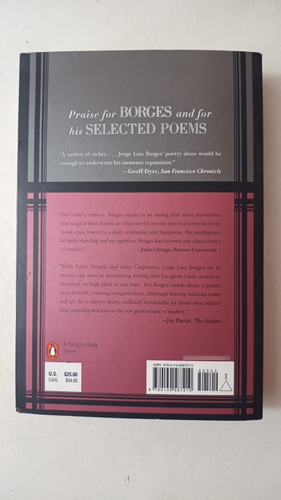 Selected Poems-jorge Luis Borges-ed.penguin-(73) (Usado)