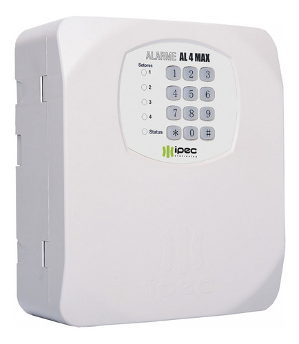 Alarme Al4 Com Discadora E Controle Proteção Casa Empresa