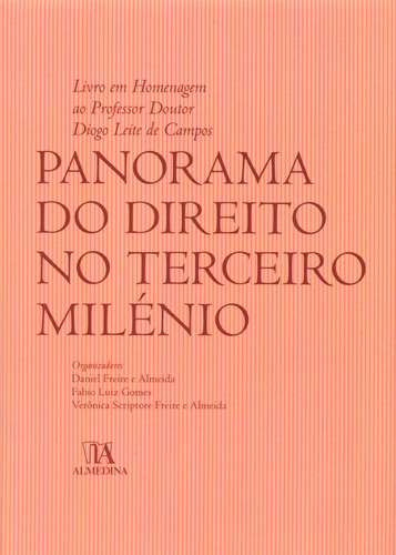 Libro Panorama Do Direito No Terceiro Milenio De Almeida Dan